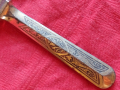 Уникален нож от толедска стомана., снимка 5
