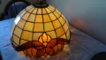 Тифани Tiffany - лампа и абажур, бежова гама, барок, снимка 17