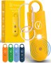 Персонална аларма за безопасност с ключодържател за жени, жълта, снимка 1 - Други стоки за дома - 43184478
