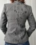 Дамско сиво сако номер 46, произведено в България, снимка 7
