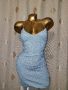 Н&М S Къса рокля от сребрист брокат , снимка 3