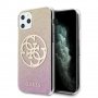 Оригинален калъф GUESS GUHCN65PCUGLPGG Glitter Gradient 4G Circle Logo за iPhone 11 Pro Max