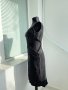 Официална черна рокля с гол гръб, снимка 9