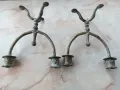 Бронзови масивни свещници, снимка 7
