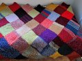 Покривки за легло, два броя, ръчно плетени / фъкани/, снимка 5
