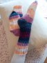 Ръчно плетени дамски чорапи размер 38, снимка 1 - Дамски чорапи - 43031039