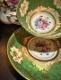 Crown Staffordshire England - Circa 1930 Pattern A 13460 - невероятно красив английски двоен сет, снимка 10