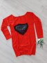 нова червена блузка, снимка 1 - Блузи с дълъг ръкав и пуловери - 43121248