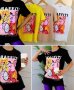 Дамски тениски oversize модел 2 цвята , снимка 1 - Тениски - 40667696