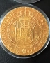 Позлатена голяма испанска монета, снимка 3