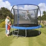 Издръжлив Детски Батут ‘SkyHigh’ 300 см – Наслада и Спорт за Цялото Семейство!, снимка 3