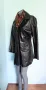 Два броя / Vintage / Винтидж дълго яке / манто от естествена кожа , снимка 14
