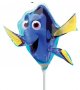 Търсенето на Немо Дори капитан Captain Nemo риба рибка фолио фолиев балон хелий и въздух