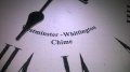 немски дървен часовник-31х5см-внос германия, снимка 6
