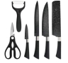 Комплект ножове 6 незаменими кухненски помощници, снимка 6