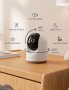 2K вътрешна камера за наблюдение, WiFi камера за бебе,P1Pro, снимка 2