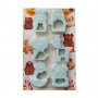 1372 Формички за сладки животни резци за тесто Комплект от 6 броя, снимка 4