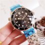 Мъжки часовник OMEGA Seamaster Diver 300M Master Co-Axial Black Dial с автоматичен механизъм, снимка 3