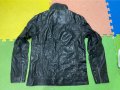 ''SuperDry Leather Ryan Bomber Jacket''оригинално мъжко кожени яке S-М размер, снимка 5