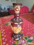 Декоративна дървена ваза , снимка 1 - Вази - 43533924