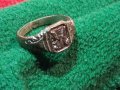 САЧАНЕН ВЪЗРОЖДЕНСКИ ПРЪСТЕН с БУКВА Ж СТАРИННА МАЙСТОРСКА ИЗРАБОТКА 66741, снимка 8