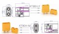 Продавам конектори Amass XT90H за велосипеди модели и други 90А ток XT-90H, снимка 3