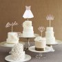 Bride to be 4 бр диамант рокля корона картонени топери за мъфини и торта Моминско парти декор топер , снимка 4