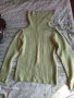 Плетено поло в тревисто зелен цвят , снимка 1 - Блузи с дълъг ръкав и пуловери - 28272029