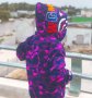 Casual Суичър Bape A Bathing Ape Purple Camo M L XL 2XL (блуза с качулка) , снимка 5