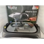 Електрическа скара Voltz OV51015B с капак, 2000W, плоча с 2 зони на печене, черна, снимка 1