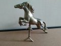 стара месингова  статуетка-кон, снимка 1 - Други ценни предмети - 39530314