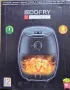 Еър фрайър с  горещ въздух ECOFRY 1000W  2литра, Черен., снимка 5