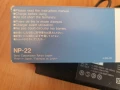 SONY NP-22 ACP-88, снимка 4