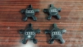 Audi капачки за джанта с номер 4F0601165N - 4бр, снимка 1