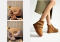 UGG Дамски Велурени Боти ЮДЖИДЖИ - Налични Различни Цветове Код VL-165, снимка 1