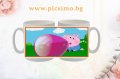 Детска керамична чаша с любим анимационен герой "Пепа Пиг", Пес Патрул, Пламъчко и Машините, Масленк, снимка 16