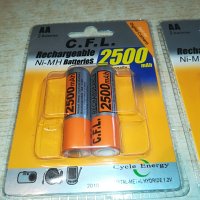 C.F.L.2500MAH NI-MH 2 КОМПЛЕКТА БАТЕРИИ-4БР ВНОС-GERMANY, снимка 4 - Батерии, зарядни - 28363575