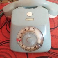 Стар немски телефон, снимка 1 - Стационарни телефони и факсове - 26560749