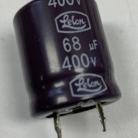 КОНДЕНЗАТОРИ LSG680M2G-2225 68 uF Номинално напрежение DC:	400 VDC, снимка 1 - Друга електроника - 43967713