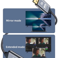 Кабел DISPLAY PORT към HDMI, снимка 9 - Кабели и адаптери - 44852203