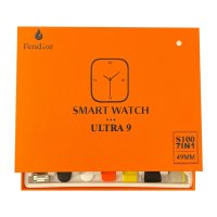 Смарт часовник 2023 new smart watch s100 ultra 7 in 1, снимка 2 - Мъжки - 43536554