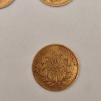 10 златни франка Наполеон , снимка 6 - Нумизматика и бонистика - 43700547