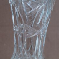 Чешка кристална ваза, снимка 3 - Аксесоари за кухня - 35421435