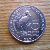 монети - Уганда, Бурунди, снимка 11 - Нумизматика и бонистика - 43896903