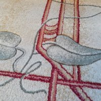 Вълнен голям килим, снимка 4 - Килими - 43483516
