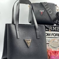 😍Guess луксозни чанти + ПОДАРЪК💥 несесер😍, снимка 3 - Чанти - 43505188