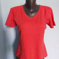 Блуза тип тениска / хипоалергична / екзотичен цвят / "Walls"® / голям размер , снимка 2 - Тениски - 32627984