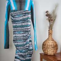 Нова рокля синя гама, снимка 2 - Рокли - 28762955