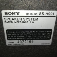 SONY SS-H991 SPEAKER SYSTEM-GERMANY 1501222013, снимка 5 - Тонколони - 35448006
