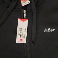 Lee Cooper - Дамски суичър с качулка Zip Thru Hoody, размер M , цвят - черен.   , снимка 3 - Суичъри - 39454451